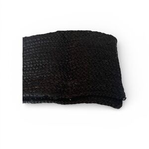 Black Woven Straw table mats